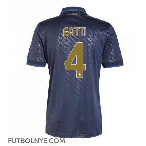 Camiseta Juventus Federico Gatti #4 Tercera Equipación 2024-25 manga corta